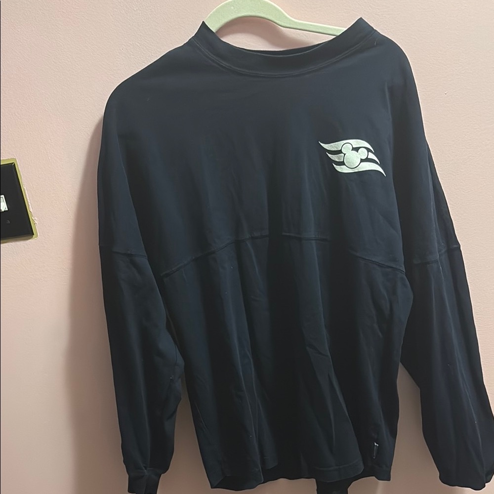 Disney Cruise line Black Sweatshirt with Mickey Logo